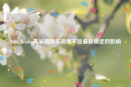 Auto Trader表示商用车销售不受最新锁定的影响