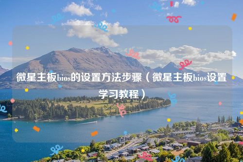 微星主板bios的设置方法步骤（微星主板bios设置学习教程）
