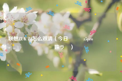 联想ZUK Z2怎么双清（今日鑱旀兂z5pro鎵嬫満鍙屾竻姝ラ）