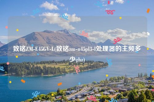 致铭ZM-E45GV-L(致铭zm-n45pl3-l处理器的主频多少ghz)