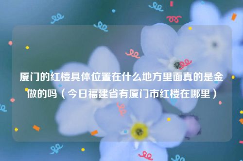 厦门的红楼具体位置在什么地方里面真的是金做的吗（今日福建省有厦门市红楼在哪里）