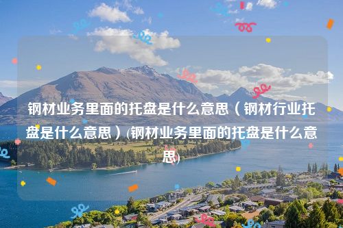 钢材业务里面的托盘是什么意思（钢材行业托盘是什么意思）(钢材业务里面的托盘是什么意思)
