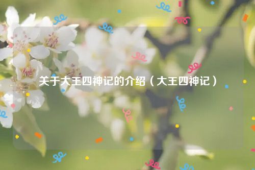 关于大王四神记的介绍(大王四神记)