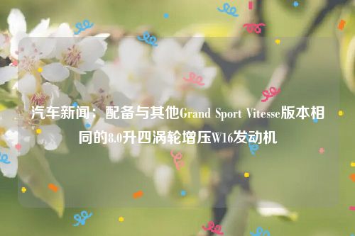 汽车新闻：配备与其他Grand Sport Vitesse版本相同的8.0升四涡轮增压W16发动机