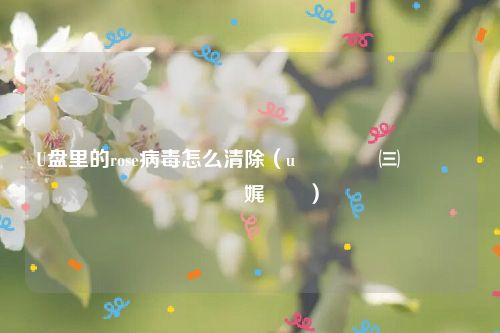 U盘里的rose病毒怎么清除（u鐩橀噷闈㈢殑鐥呮瘨鎬庝箞娓呴櫎）