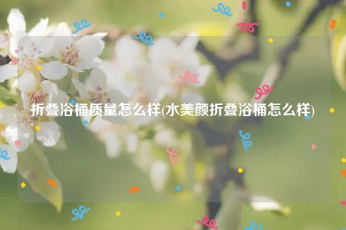 折叠浴桶质量怎么样(水美颜折叠浴桶怎么样)