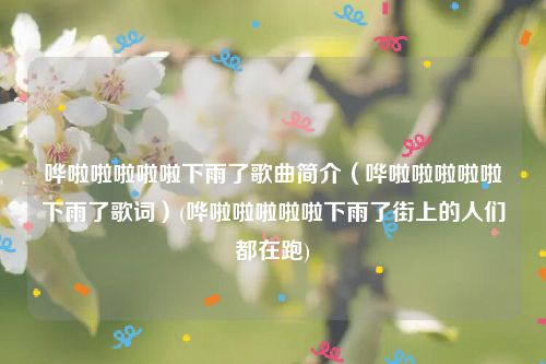 哗啦啦啦啦啦下雨了歌曲简介（哗啦啦啦啦啦下雨了歌词）(哗啦啦啦啦啦下雨了街上的人们都在跑)