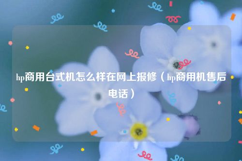 hp商用台式机怎么样在网上报修（hp商用机售后电话）